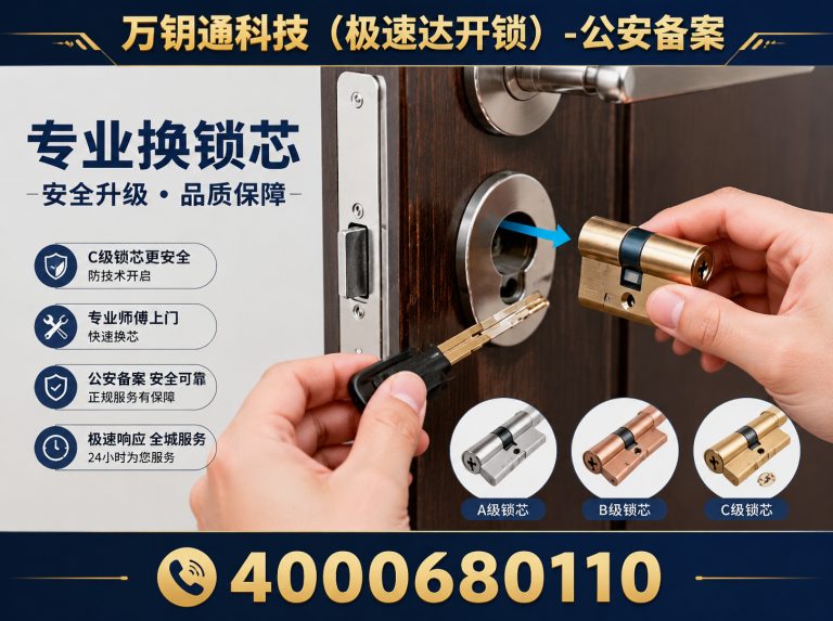 北京智能锁安装展示图